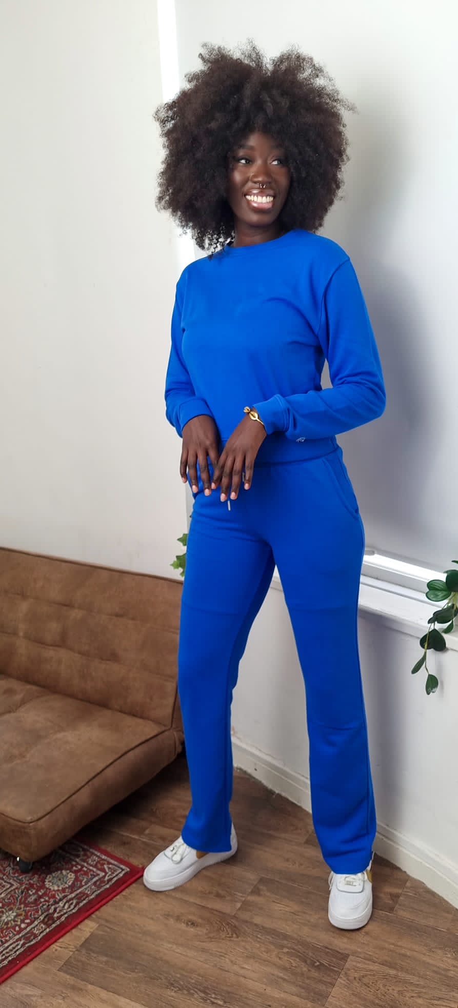 Tall women's joggers in black.