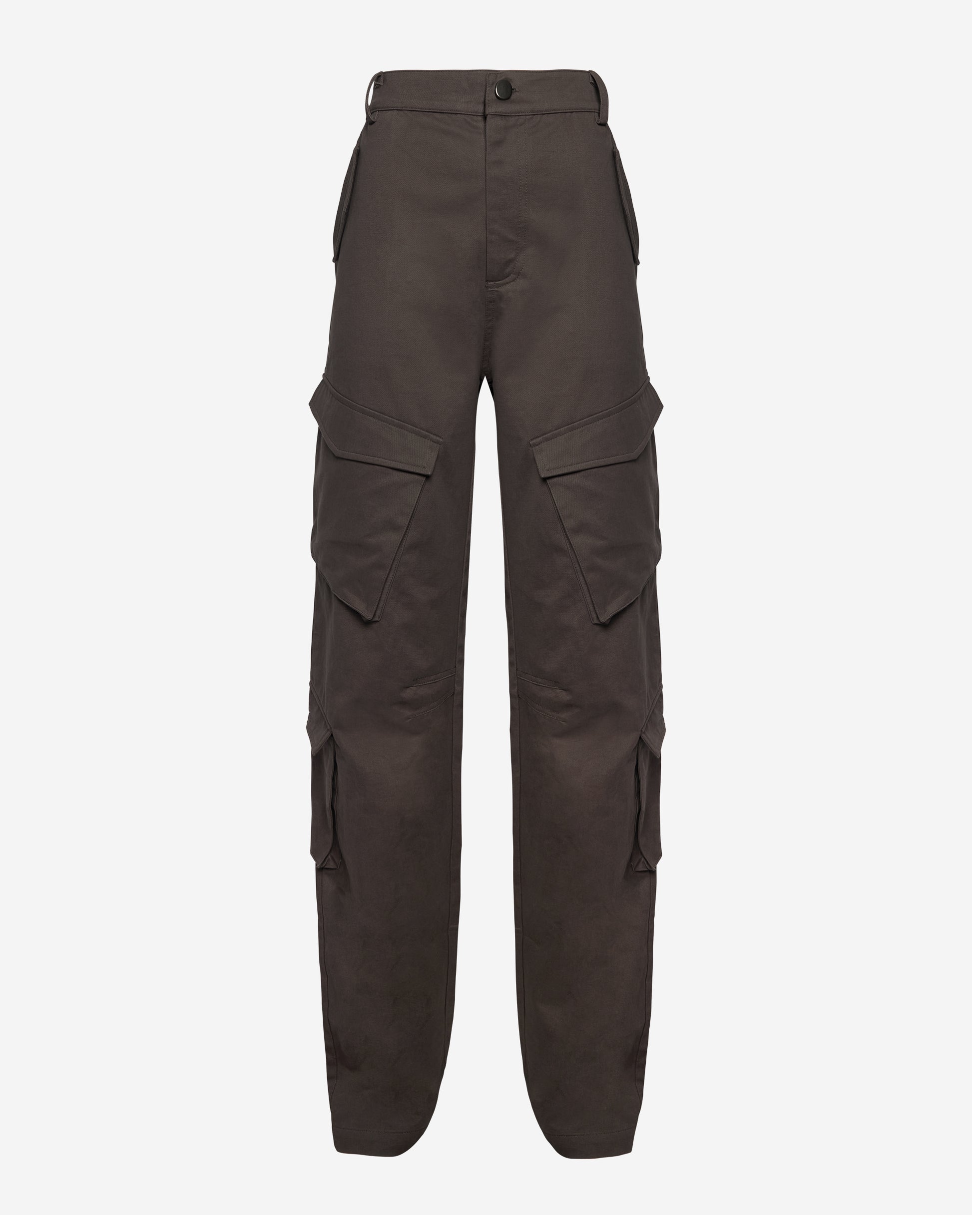 Front view of tall women Khaki  cargos