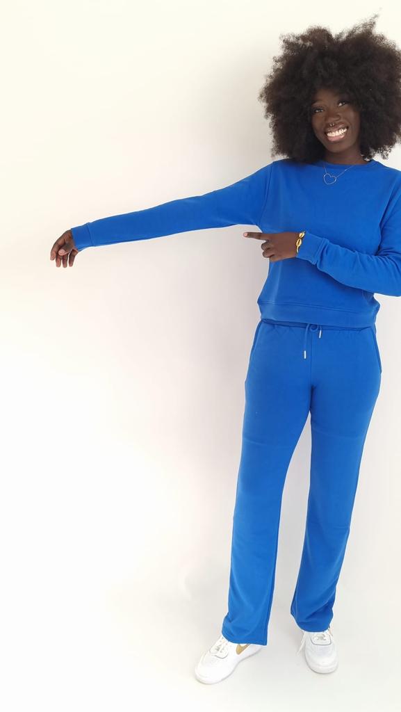 Tall Long Sleeve Blue Sweatshirt